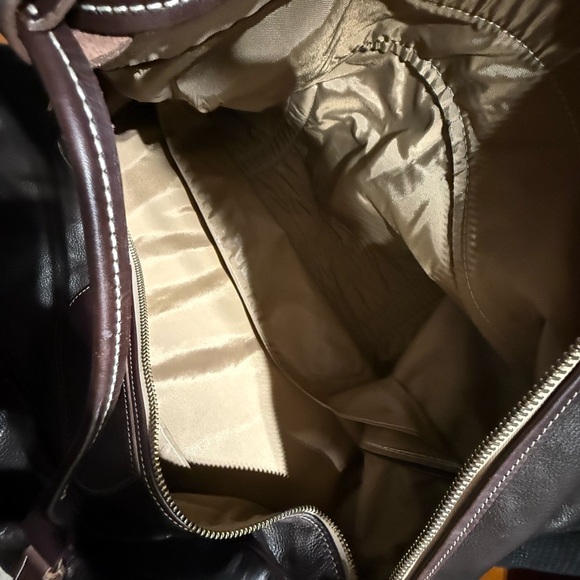 Leather Duffel Bag - Rich Brown South Texas Saddlery brand - Picture 5 of 6